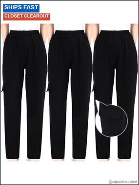 Men's Chef Pants 5 Pocket Cargo Work Pants